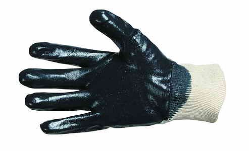 CERVA - HARRIER rukavice polomáčený nitril pružný úplet - velikost 10